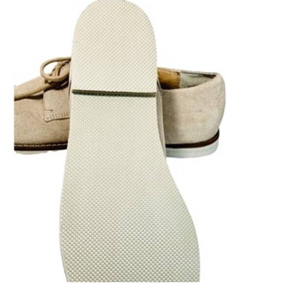 NEW Steve Madden Suede Oxford Flats Silver Studded Toes Sz 8 - Picture 4 of 4